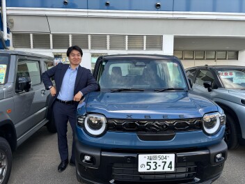 新入社員紹介　安武君